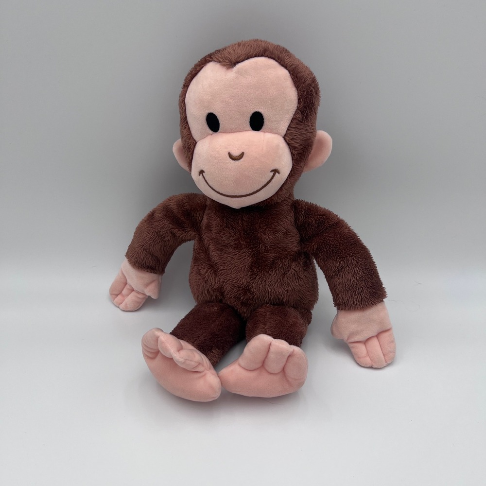 Kids Preferred Curious George Plush Stuffed Animal Brown Monkey 12 Inch Toy